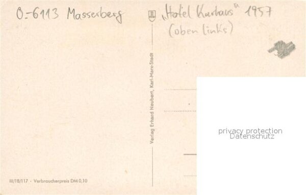 Masserberg Hotel Kurhaus Freibad Natur – Bild 2