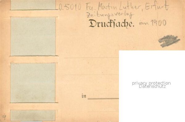 Erfurt Martin Luther Erfurt Zeitungsverlag – Bild 2