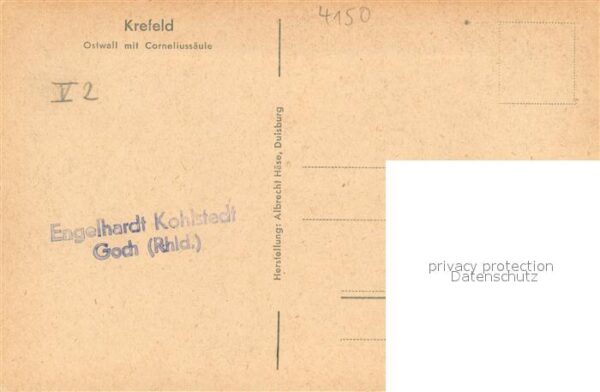 Krefeld Ostwall mit Corneliussaeule – Bild 2