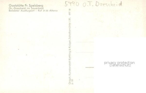 Altena Lenne Gaststaette Fr. Spelsberg – Bild 2