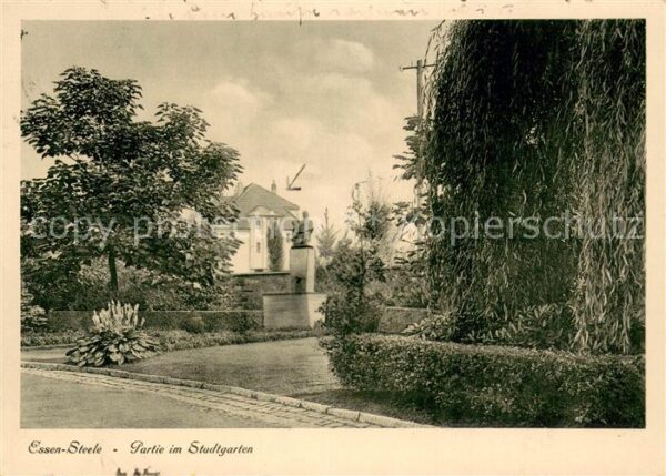 Steele Ruhr Partie im Stadtgarten