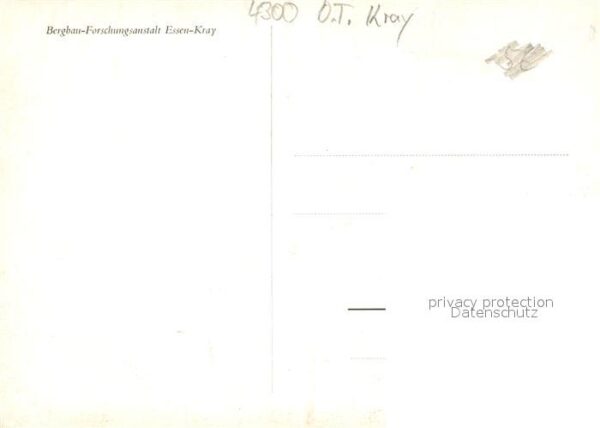 Kray Essen Bergbau-Forschungsanstalt – Bild 2