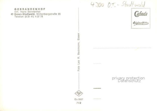 Stadtwald Gebrandenhof Fachwerkhaus – Bild 2