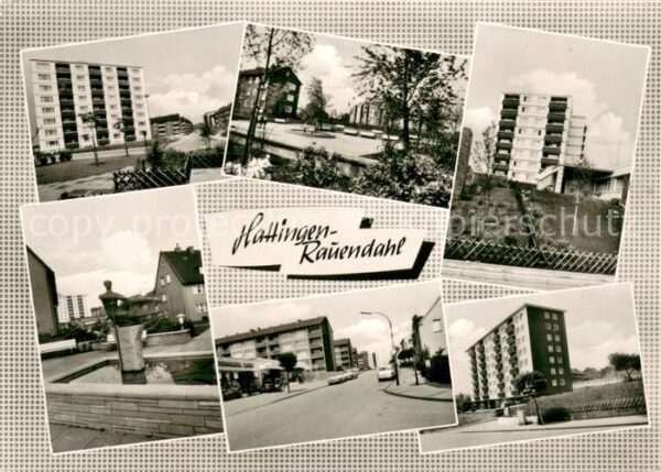 Hattingen Ruhr Teilansichten hattingen-Rauendahl