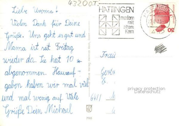 Hattingen Ruhr Teilansichten hattingen-Rauendahl – Bild 2