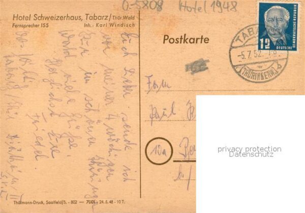 Tabarz Hotel und Pension Schweizerhaus – Bild 2