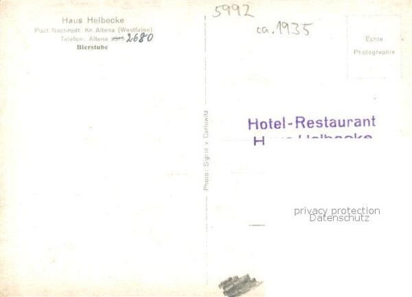 Altena Lenne Haus Helbecke Bierstube – Bild 2