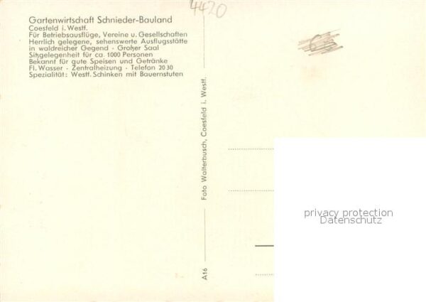 Coesfeld Altdeutsche Gaststaette Schnieder-Bauland Innen – Bild 2