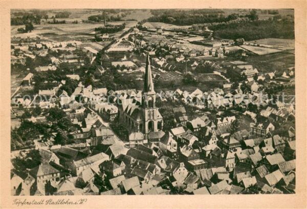 Stadtlohn Fliegeraufnahme Teilansicht