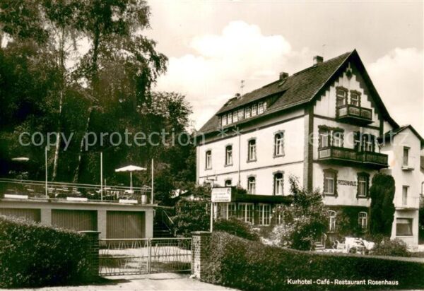 Taunus Region Niederhausen Kurhotel Rosenhaus Aussenansicht