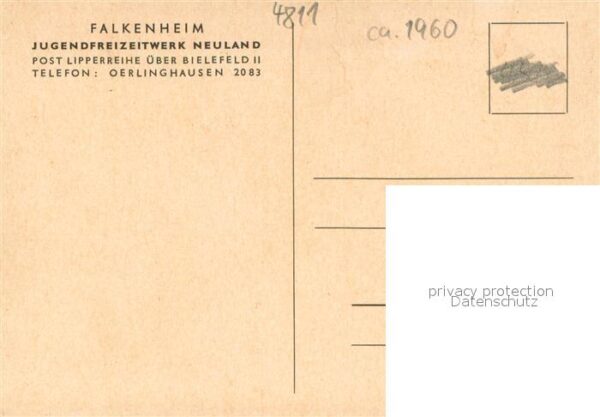 Oerlinghausen Falkenheim Jugendfreizeitwerk Neuland – Bild 2
