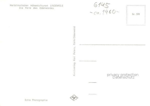 Lindenfels Odenwald Fliegeraufnahme Gesamtansicht – Bild 2