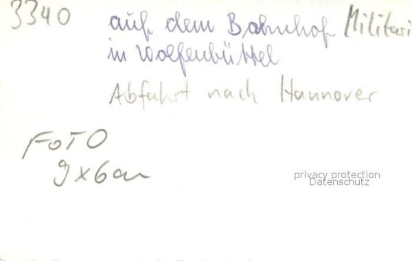 Wolfenbuettel Militari auf dem Bahnhof – Bild 2