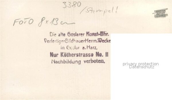 Goslar Alte Goslarer Kunstuhr – Bild 2