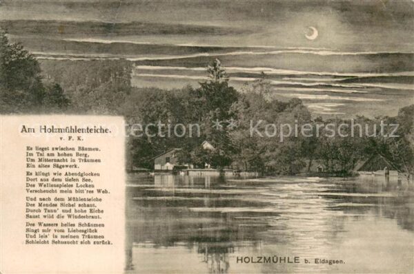 Springe Deister Holzmuehlenteich bei Eldagsen