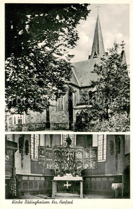 Roedinghausen Kirche Innen und Aussen