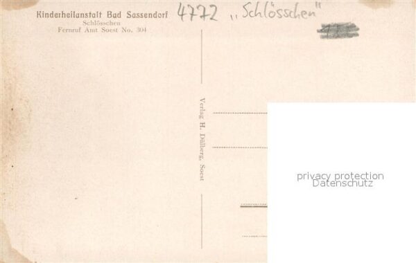 Bad Sassendorf Kinderheilanstalt – Bild 2