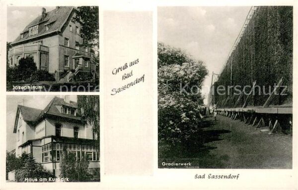 Bad Sassendorf Gradierwerk Josephinum Haus am Kurpark
