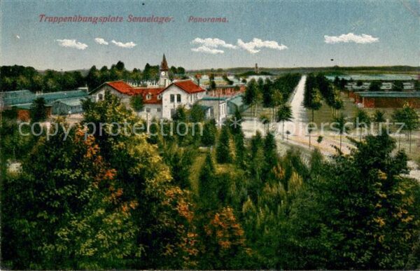 Sennelager Truppenuebungsplatz Panorama