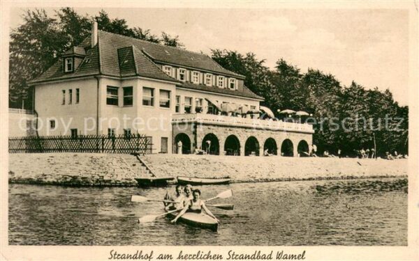 Wamel Moehnesee Strandhof am Strandbad Wamel-Moehnesee