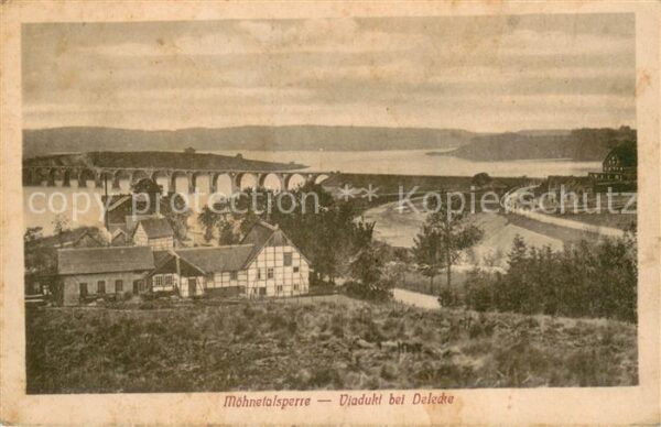 Moehnetalsperre Viadukt bei Delecke