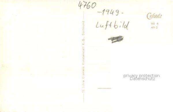 Werl Westfalen Fliegeraufnahme Teilansicht mit Wallfahrtskirche – Bild 2