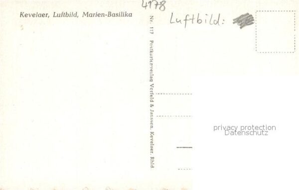 Kevelaer Fliegeraufnahme Marien-Basilika – Bild 2