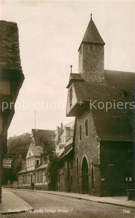 Goslar Das grosse heilige Kreuz Glashandlung-Werner