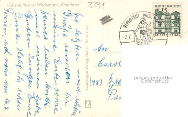 Wildemann Teilansicht am Berg – Bild 2
