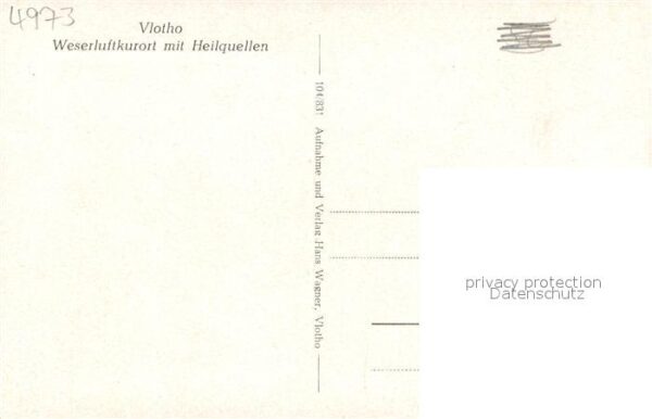 Vlotho Lange Strasse Am Kirchplatz Klinik Dr. Blass Stadtmitte Altes Buergerheim – Bild 2