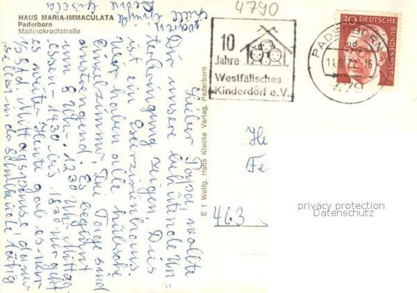 Paderborn Haus Maria-Immaculata – Bild 2