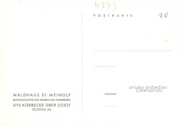 Koerbecke Moehnesee Waldhaus St. Meinolf Aussenansicht – Bild 2