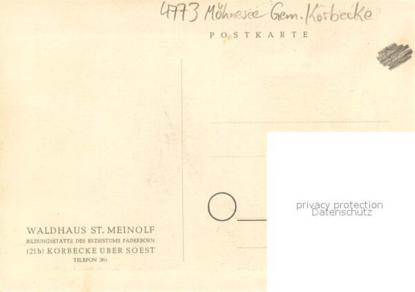 Koerbecke Moehnesee Waldhaus St. Meinolf Aussenansicht – Bild 2