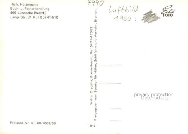 Luebbecke Westfalen Fliegeraufnahme – Bild 2