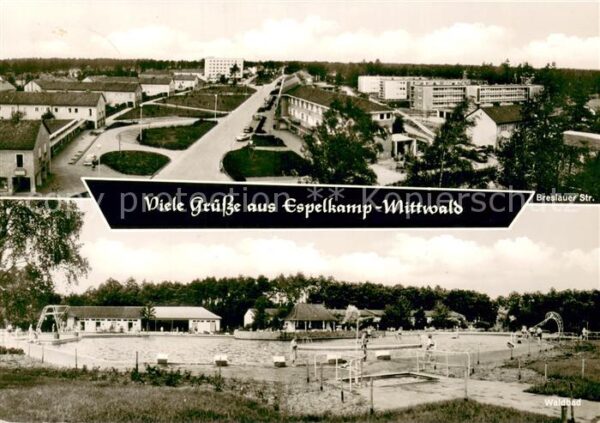 Espelkamp Breslauer Strasse und Waldbad
