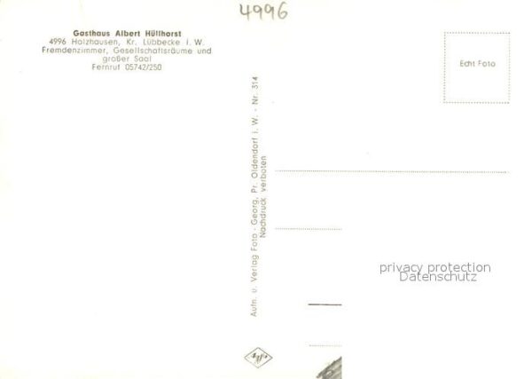 Holzhausen Luebbecke Gasthaus Albert Huellhorst Innen und Aussen – Bild 2