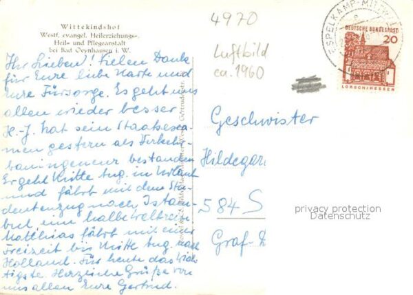 Oeynhausen Bad Fliegeraufnahme Wittekindshof – Bild 2