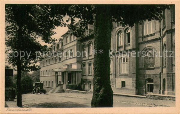 Gevelsberg Staedt. Krankenhaus Gesamtansicht