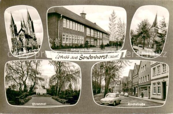 Sendenhorst Ehrenmal St. Martin-Kirche St. Josefs-Stift