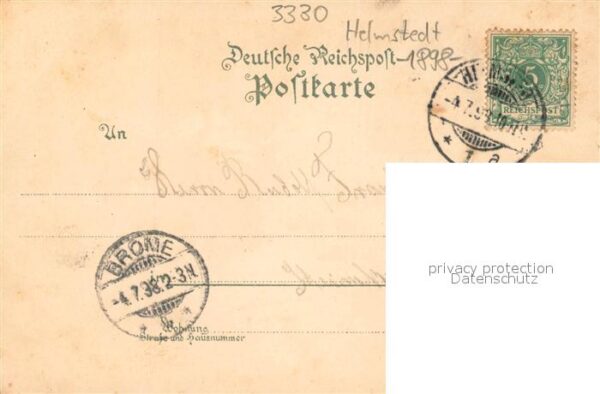 Bad Helmstedt Brunnenthal Herzog Karlsquelle Kriegerdenkmal Ehmauge Universitaet – Bild 2