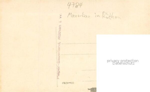 Ruethen Moehne Teilansicht mit Kirchturm – Bild 2