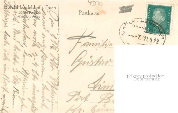 Essen  Ruhr Hotel Handelshof Bueffet Posteck – Bild 2