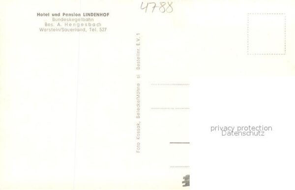 Warstein Bundeskegelbahn Hotel Lindenhof Gastraeume – Bild 2