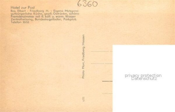Friedberg Hessen Hotel zur Post – Bild 2