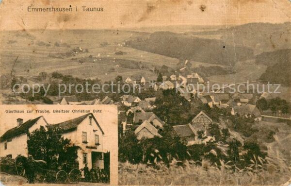 Emmershausen Panorama Gasthaus zur Traube