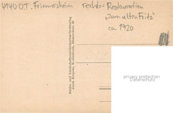 Friemersheim Duisburg Friedrichsplatz – Bild 2