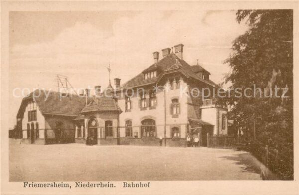 Friemersheim Duisburg Bahnhof