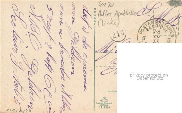 Geldern Gelder Strasse mit Adler Apotheke – Bild 2