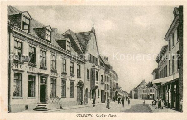 Geldern Grosser Markt Hotel Dahlhausen