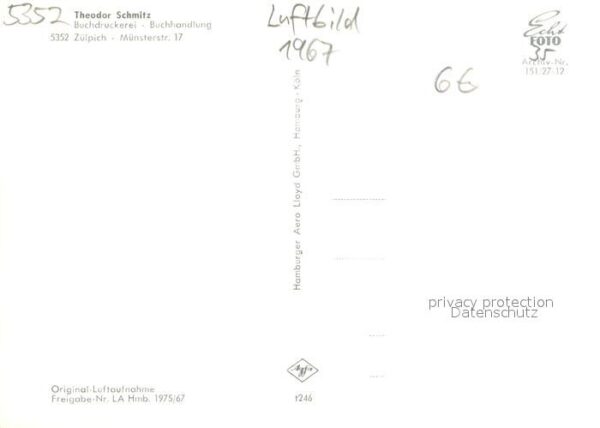 Zuelpich Fliegeraufnahme – Bild 2